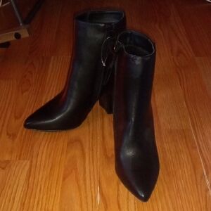 NWOT Sugar Black Heeled Boots
